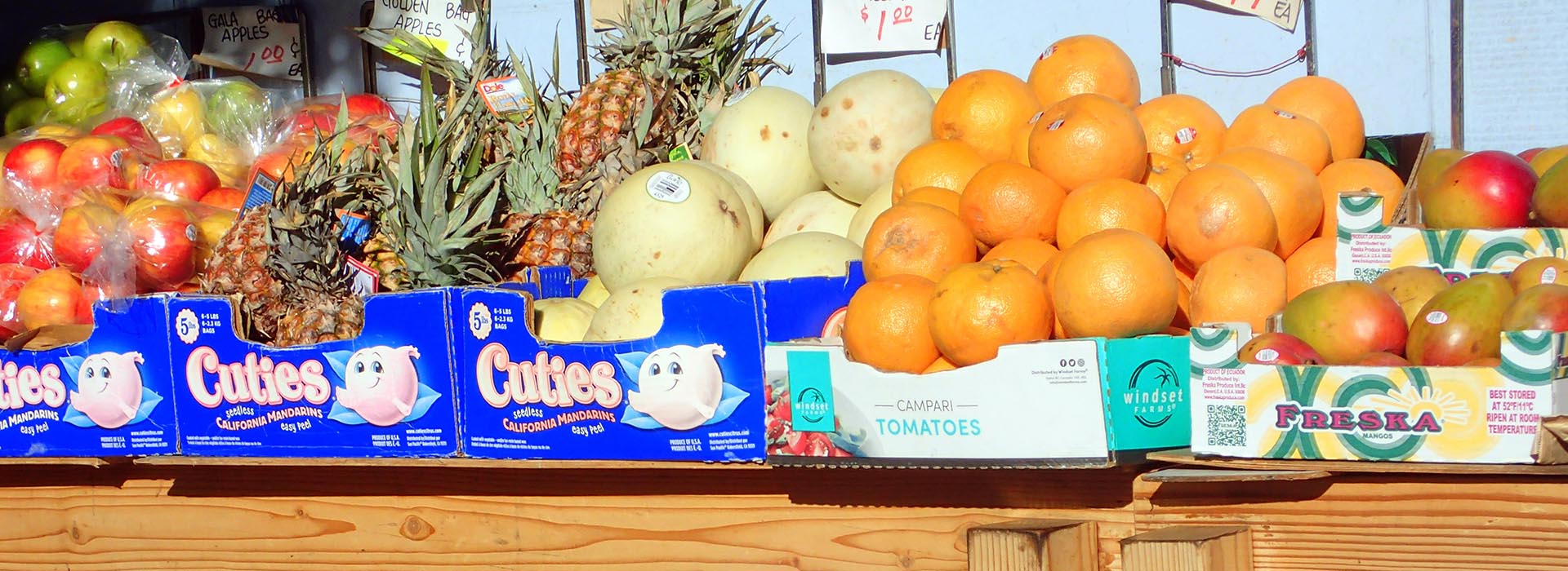 fruit at market