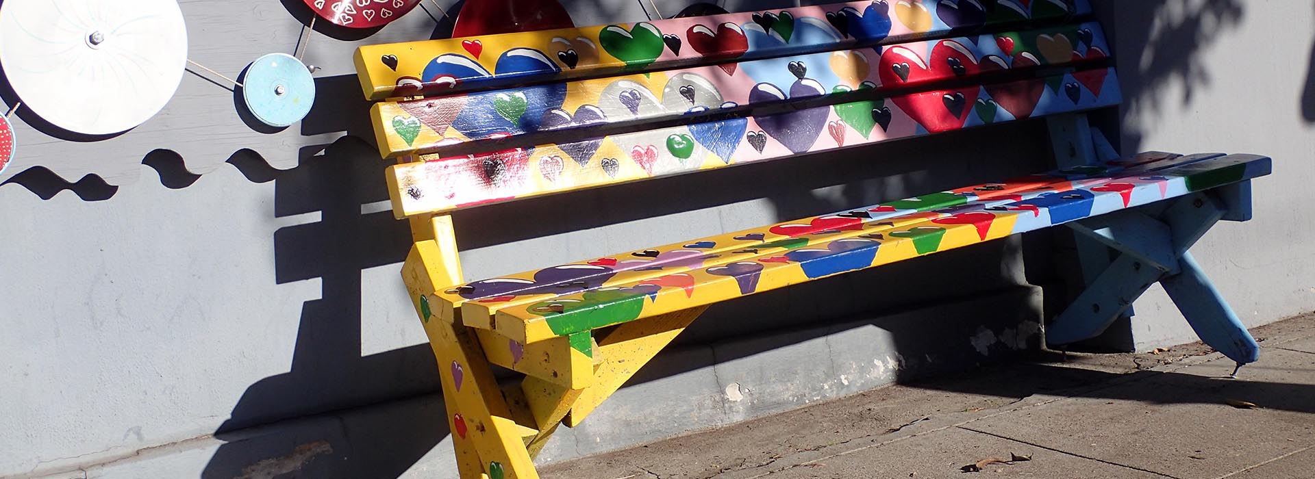 heart bench